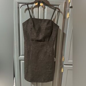 She + Sky Black Floral Dress